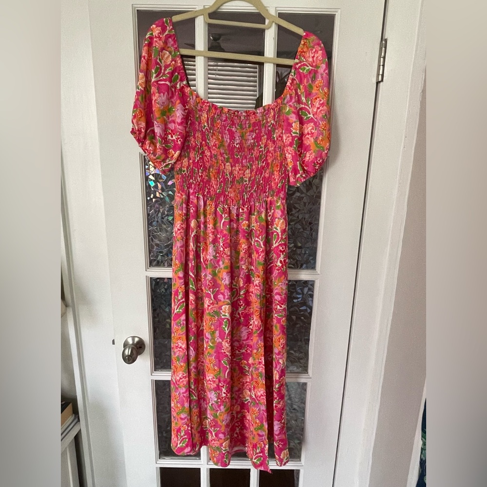 RESA Kaia Midi Dress in Fiji Large